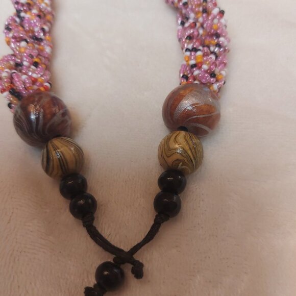 Unique designer one of a kind necklace - Picture 4 of 5